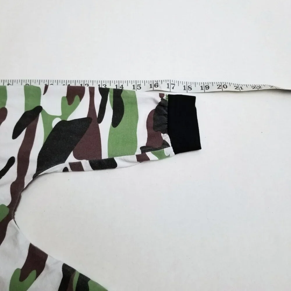 Baby Camo Jogger Pants Military Print Elastic Waist Unisex Size 6–12 Months